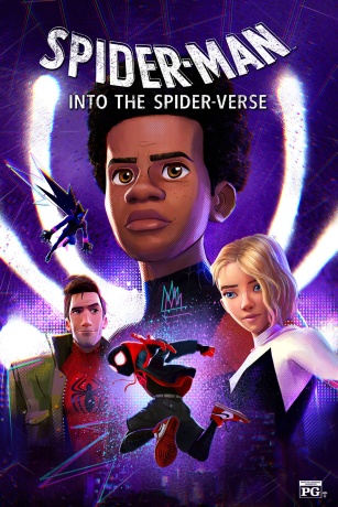 Poster art for Spider-Man: Into the Spider-Verse
